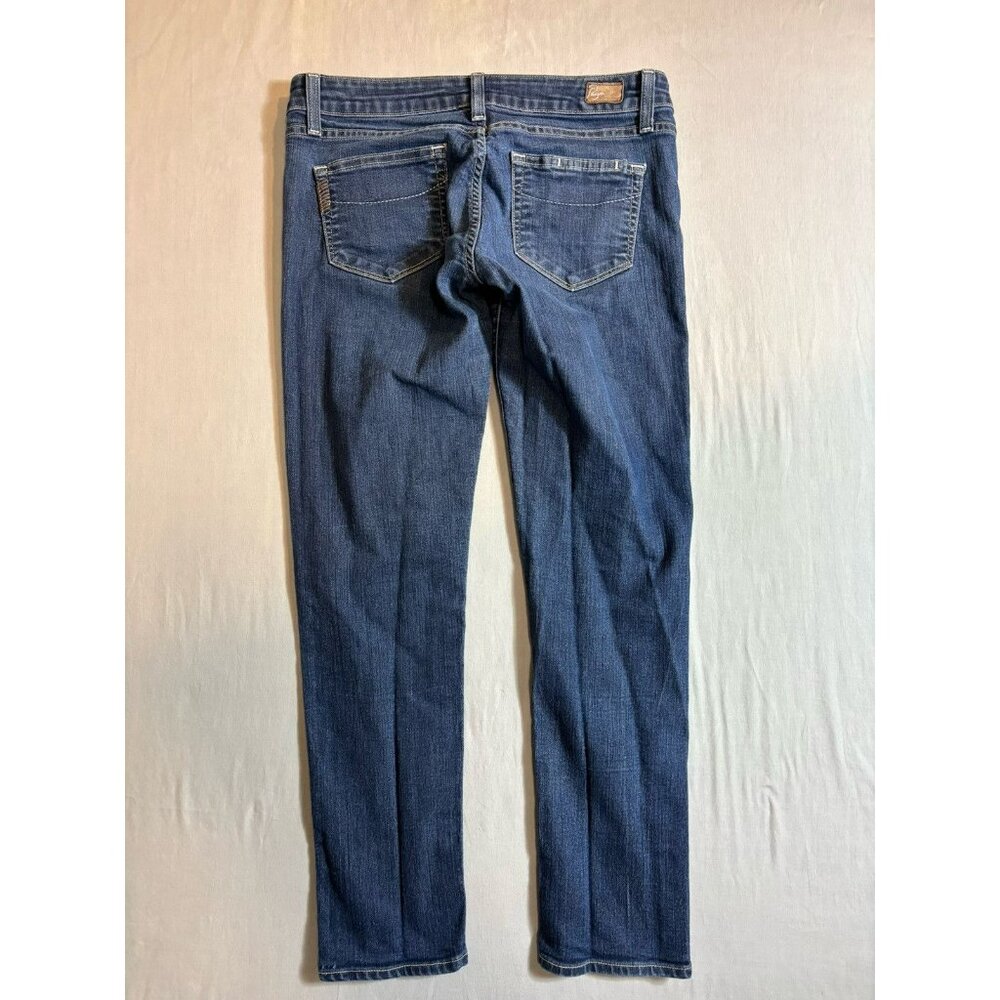 Paige Premium Denim Jeans, Size 27 Made in USA, Style # 0532-0111(30x26) - Picture 2 of 8